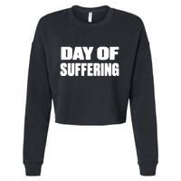 Day Of Suffering Visualize Industrial Collapse Cropped Pullover Crew