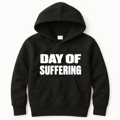Day Of Suffering Visualize Industrial Collapse Kids Hoodie