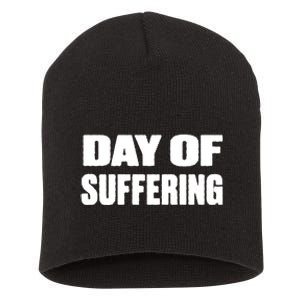 Day Of Suffering Visualize Industrial Collapse Short Acrylic Beanie