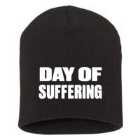 Day Of Suffering Visualize Industrial Collapse Short Acrylic Beanie