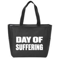 Day Of Suffering Visualize Industrial Collapse Zip Tote Bag
