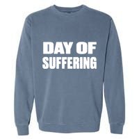 Day Of Suffering Visualize Industrial Collapse Garment-Dyed Sweatshirt