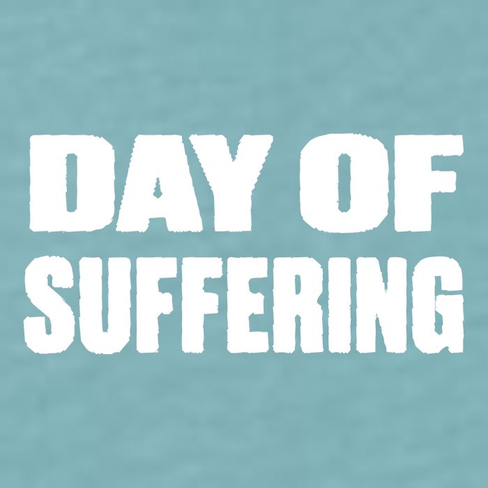 Day Of Suffering Visualize Industrial Collapse Sueded Cloud Jersey T-Shirt