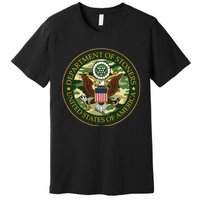 Department Of Stoners Funny Weed Cannabis Pot America USA Premium T-Shirt