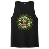 Department Of Stoners Funny Weed Cannabis Pot America USA PosiCharge Competitor Tank