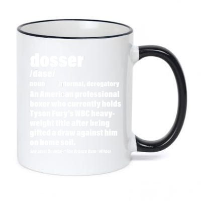 Dosser Definition  11oz Black Color Changing Mug