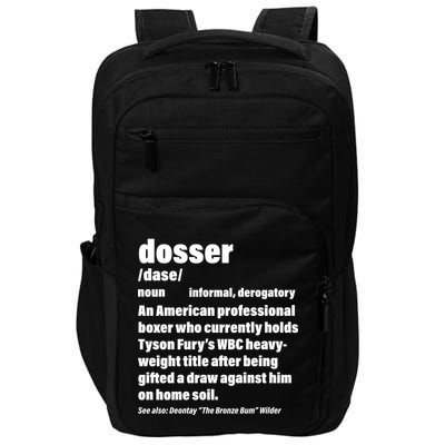 Dosser Definition  Impact Tech Backpack