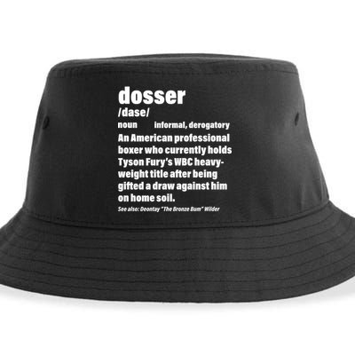 Dosser Definition  Sustainable Bucket Hat