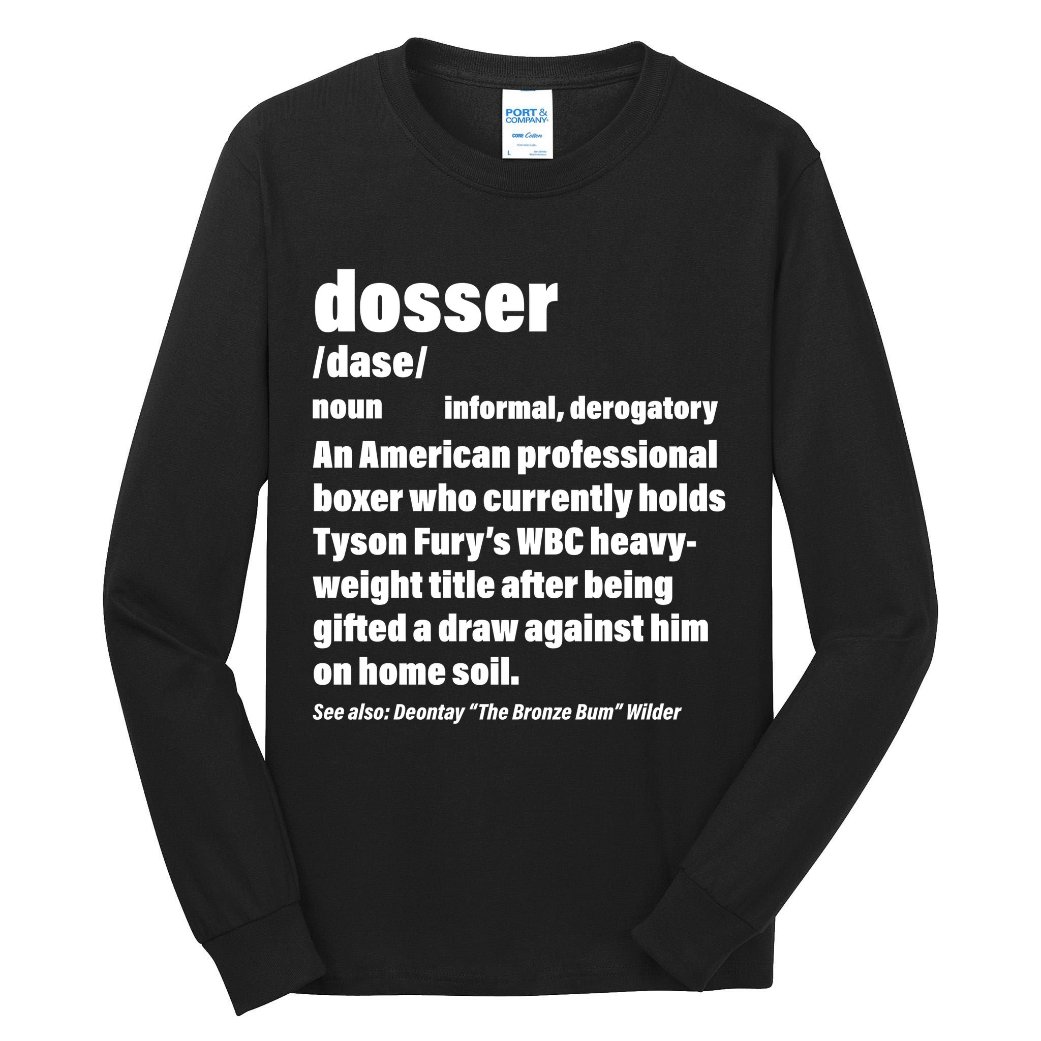 Dosser Definition  Tall Long Sleeve T-Shirt