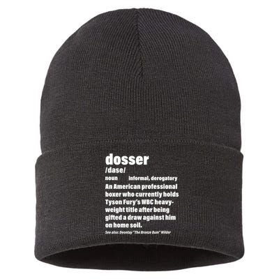 Dosser Definition  Sustainable Knit Beanie