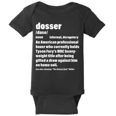 Dosser Definition  Baby Bodysuit