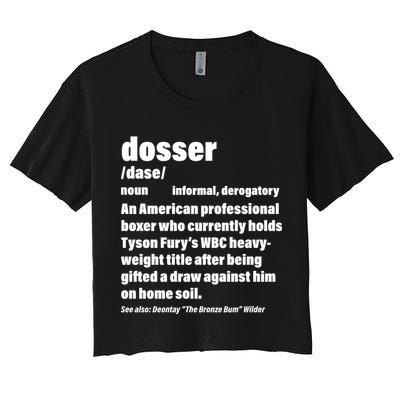 Dosser Definition  Crop Top