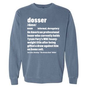 Dosser Definition  Garment-Dyed Sweatshirt