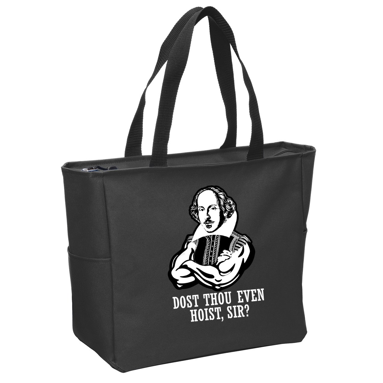 Dost Thou Even Hoist Sir? Zip Tote Bag