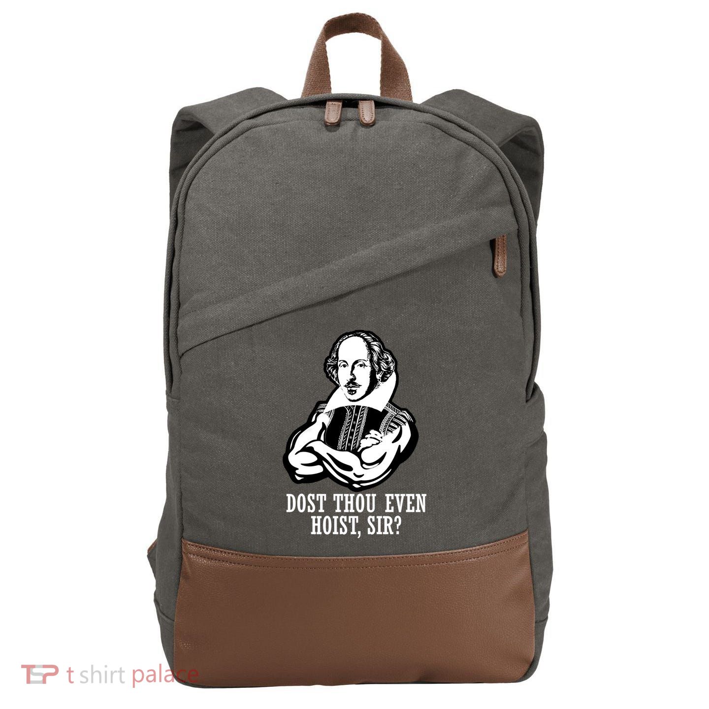 Dost Thou Even Hoist Sir? Cotton Canvas Backpack
