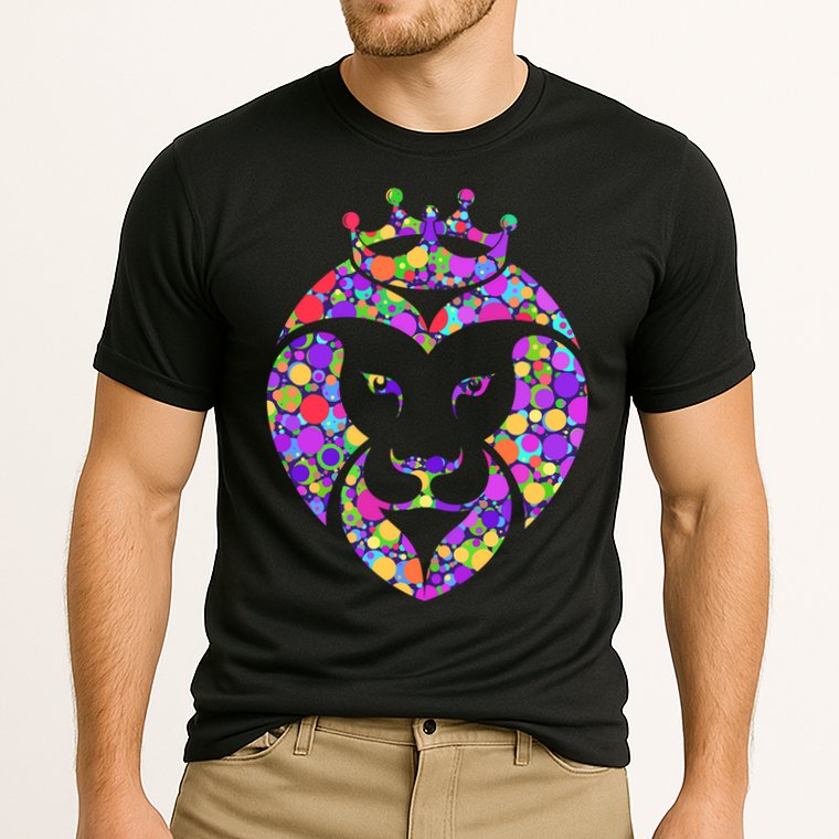 Dot Day King Lion Cooling Performance Crew T-Shirt