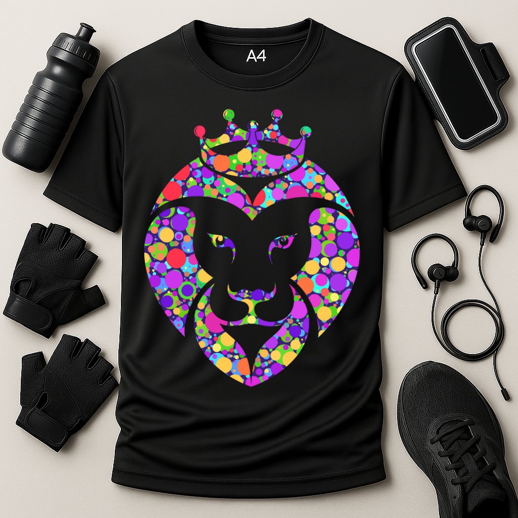 Dot Day King Lion Cooling Performance Crew T-Shirt