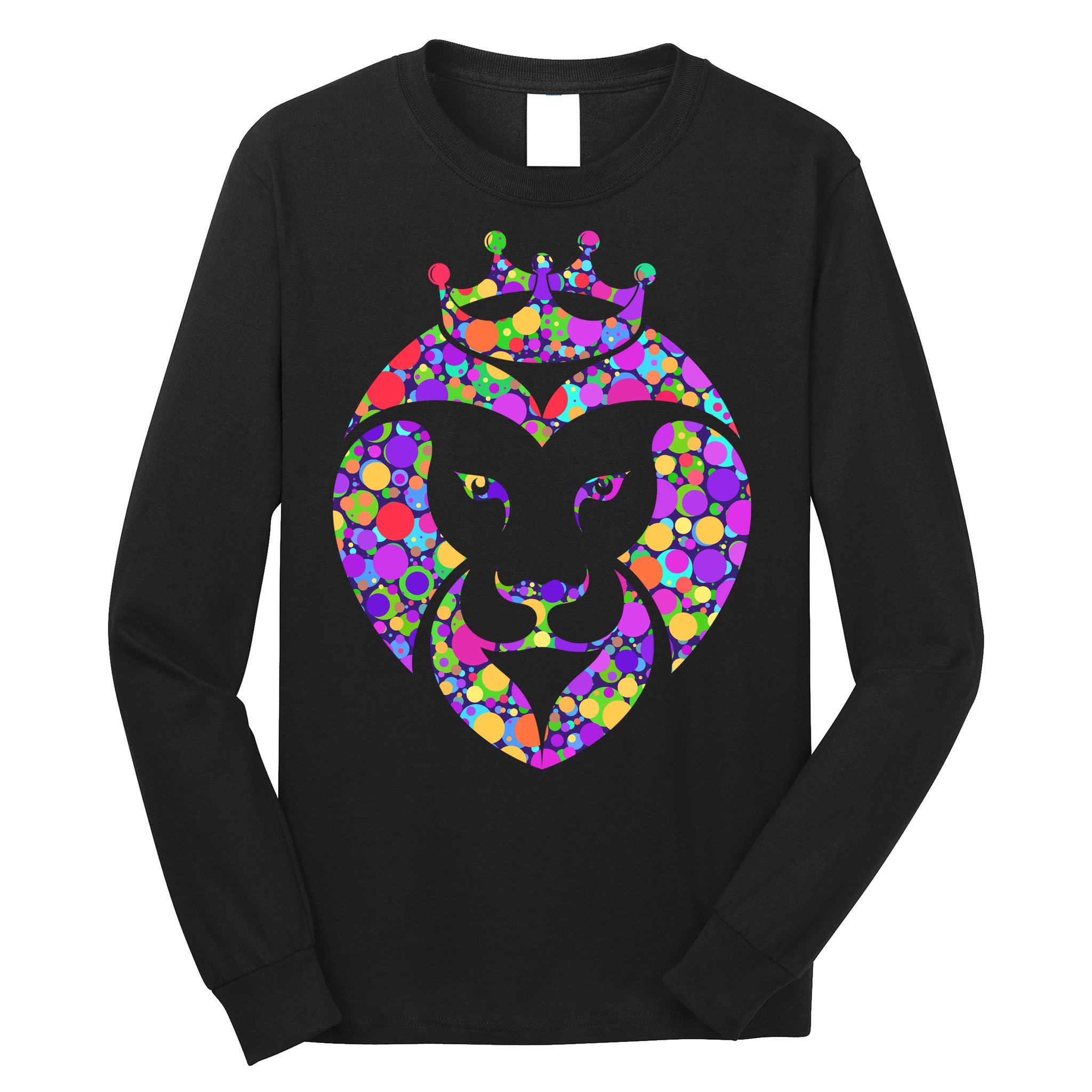 Dot Day King Lion Long Sleeve Shirt