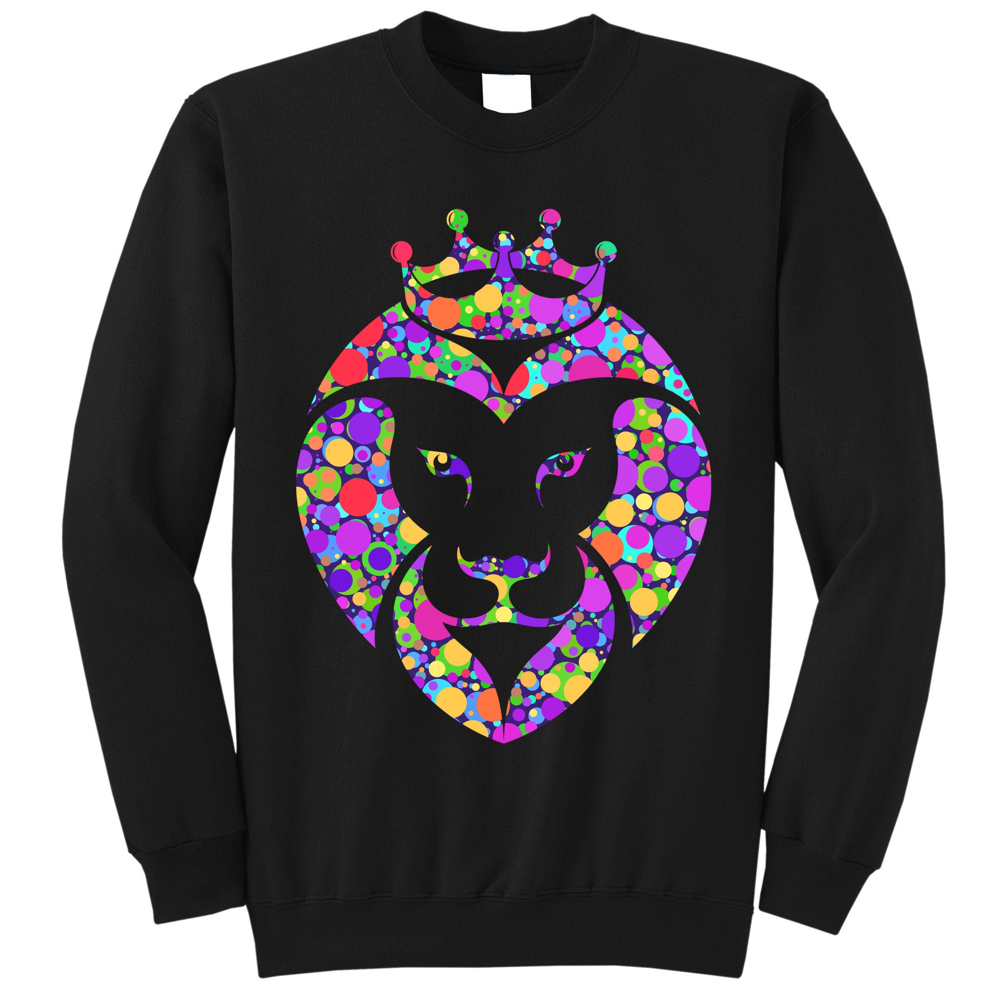 Dot Day King Lion Tall Sweatshirt