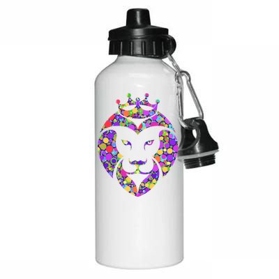 Dot Day King Lion Aluminum Water Bottle 