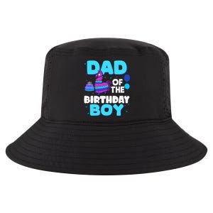 Dad Of The Birthday Boy Llama Dad And Mom Family Party Cool Comfort Performance Bucket Hat