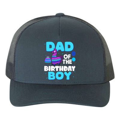 Dad Of The Birthday Boy Llama Dad And Mom Family Party Yupoong Adult 5-Panel Trucker Hat