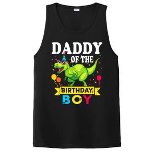 Daddy of the Birthday Boy T-Rex RAWR Dinosaur Birthday boy PosiCharge Competitor Tank