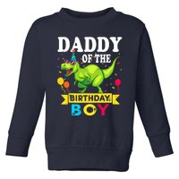 Daddy of the Birthday Boy T-Rex RAWR Dinosaur Birthday boy Toddler Sweatshirt