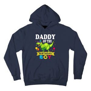 Daddy of the Birthday Boy T-Rex RAWR Dinosaur Birthday boy Tall Hoodie