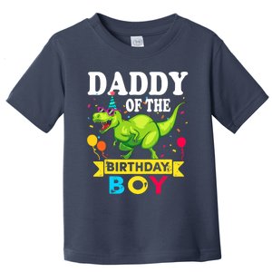 Daddy of the Birthday Boy T-Rex RAWR Dinosaur Birthday boy Toddler T-Shirt