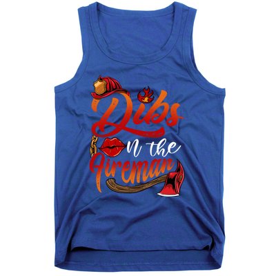 Dibs On The Fire Gift Cool Gift Tank Top