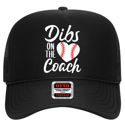 Dibs On The Coach Funny Baseball Heart Cute Mother's Day Hat