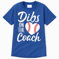 Dibs On The Coach Funny Baseball Heart Cute Mother's Day Tall T-Shirt