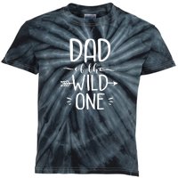 Dad Of The Wild One Shirt Funny 1st Birthday Safari Gift Kids Tie-Dye T-Shirt