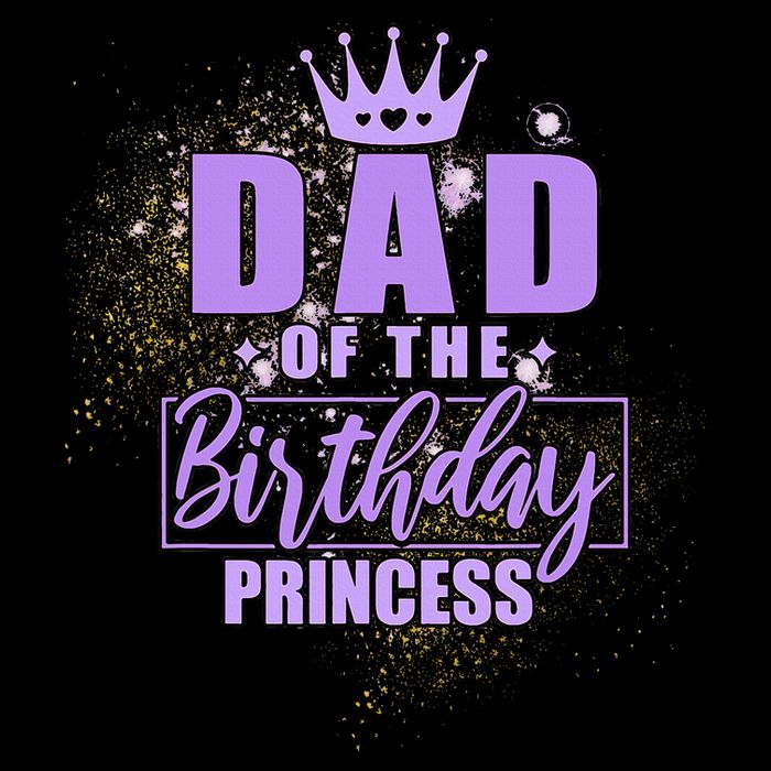 Dad Of The Birthday Princess Cooling Performance Crew T-Shirt