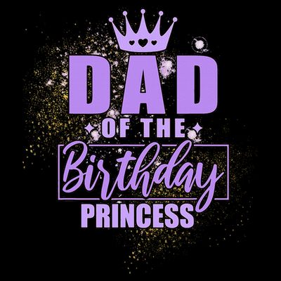 Dad Of The Birthday Princess T-Shirt