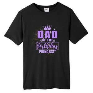 Dad Of The Birthday Princess Tall Fusion ChromaSoft Performance T-Shirt