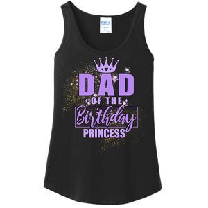 Dad Of The Birthday Princess Ladies Essential Tank