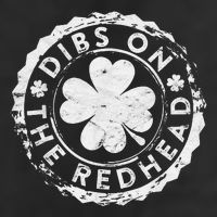 Dibs On The Redhead Retro Clovers St Patricks Day Drinking Trucker Hat