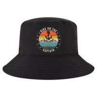 Dibs On The Captain Cool Comfort Performance Bucket Hat