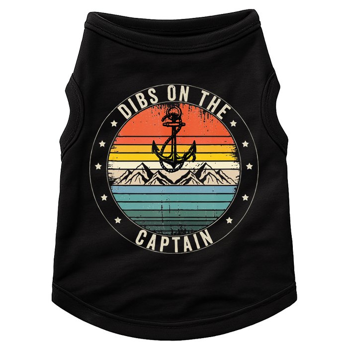 Dibs On The Captain Doggie Tank