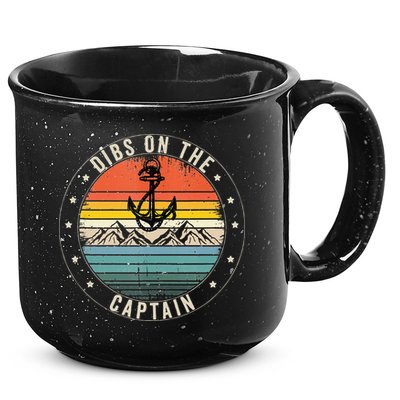 Dibs On The Captain 15oz Campfire Ceramic Mug