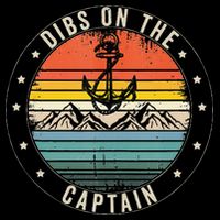 Dibs On The Captain Drawstring Bag