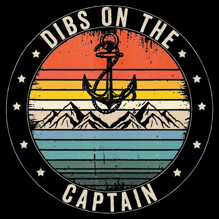 Dibs On The Captain Drawstring Bag