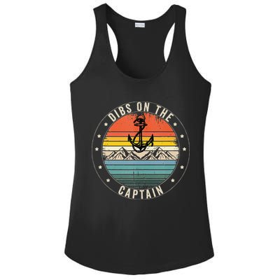 Dibs On The Captain Ladies PosiCharge Competitor Racerback Tank
