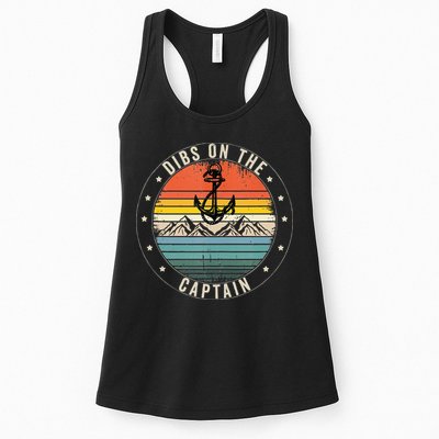 Dibs On The Captain Womens Tank Top