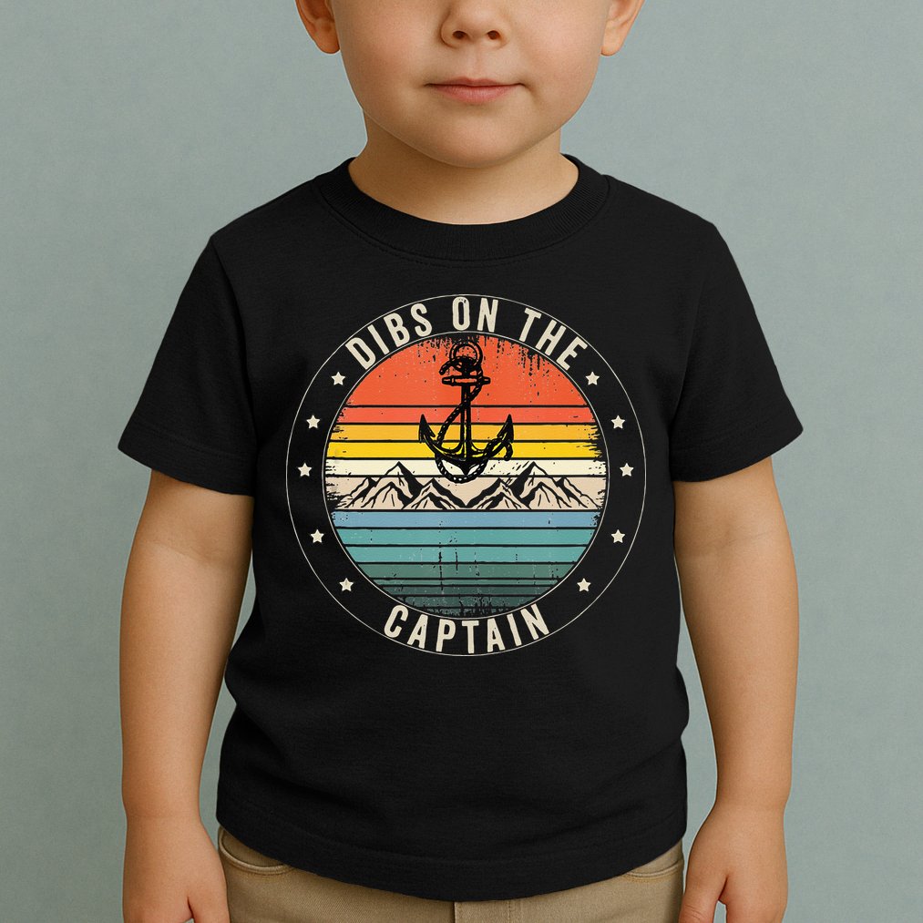 Dibs On The Captain Toddler T-Shirt