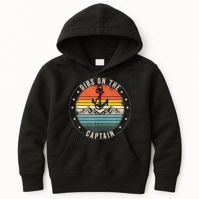 Dibs On The Captain Kids Hoodie