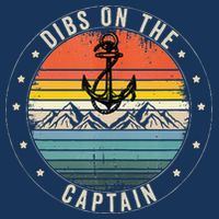 Dibs On The Captain Infant Baby Jersey Bodysuit