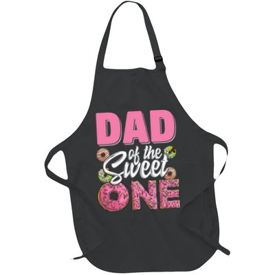 Dad Of The Sweet One Birthday 1st Bday Donut One Party Apron